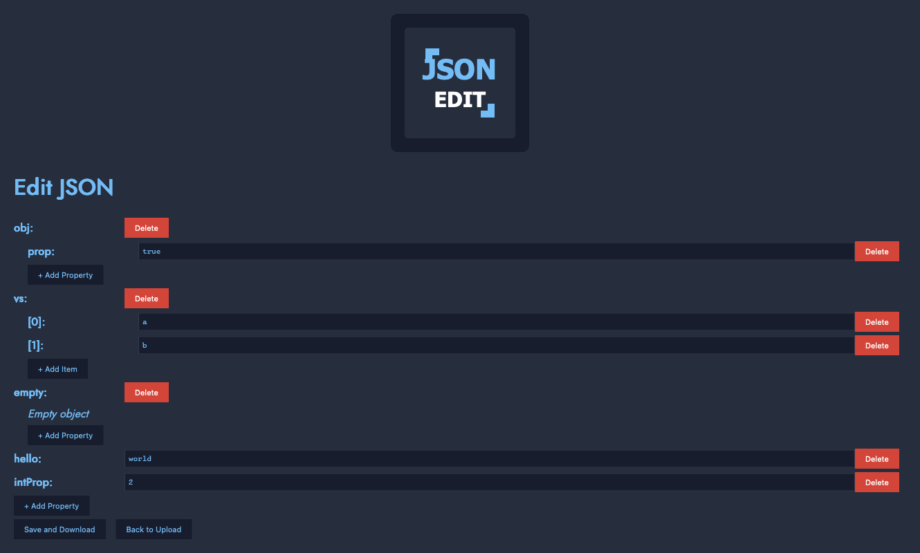 JSON Editor
